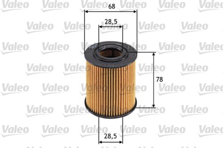 Filtr oleju VALEO 586528 HU818X