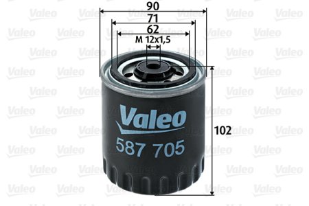 Filtr paliwa VALEO 587705 WK8173X