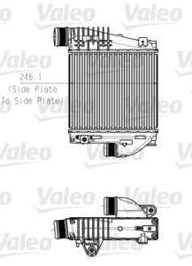 Intercooler VALEO 818290 9675627980