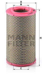 Filtr powietrza MANN-FILTER C1399/3 C13993