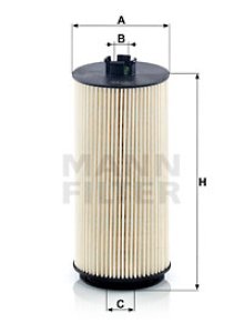 Filtr paliwa MANN-FILTER PU840X 