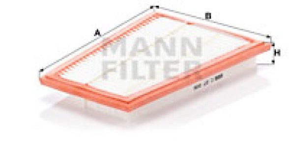 Filtr powietrza MANN-FILTER C27006 