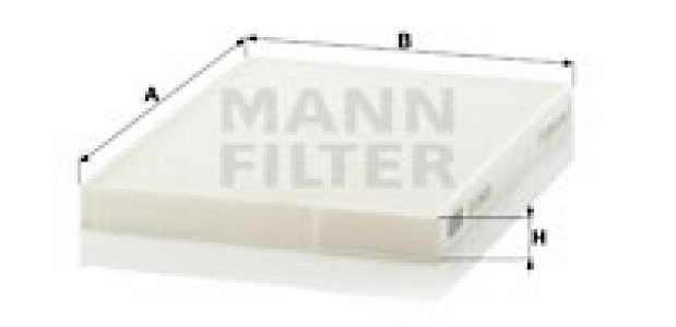 Filtr kabinowy MANN-FILTER CU2620 