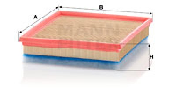 Filtr powietrza MANN-FILTER C2687 