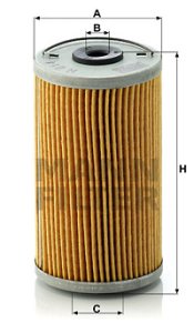 Filtr oleju MANN-FILTER H614N 