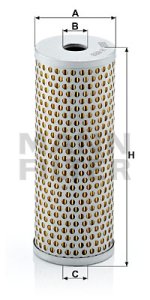 Filtr hydrauliczny, system kierowniczy MANN-FILTER H623 