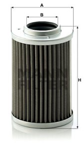 Filtr oleju automatyczna skrzynia biegów MANN-FILTER H710/1X H7101X