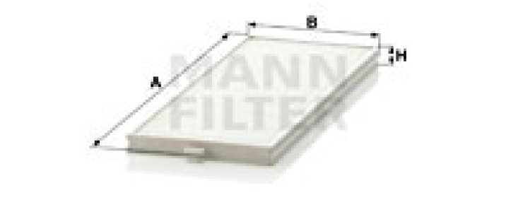 Filtr kabinowy MANN-FILTER CU2506-2 CU25062