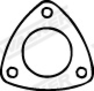 Uszczelka kolektora wydechowego WALKER 80165 96184840