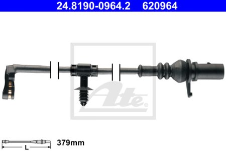 CZUJNIK KLOCKÓW HAMULCOWYCH ATE 24 8190 0964 2 AUDI Q7 15