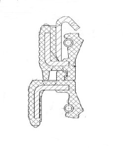 USZCZELNIACZ 75X98X10 FPM B1BASLX2