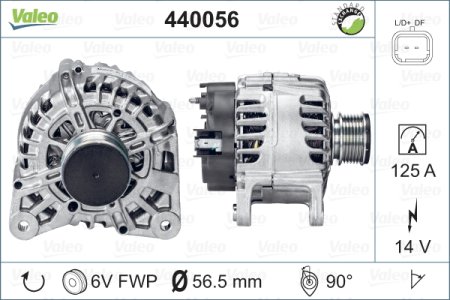 ALTERNATOR VALEO 440056 