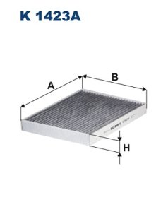 FILTR KABINY WĘGLOWY FILTRON K1423A 