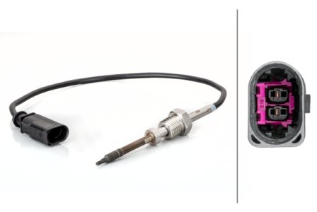 CZUJNIK TEMPERATURY SPALIN HELLA 6PT014494481 03L906088D AUDI SEAT