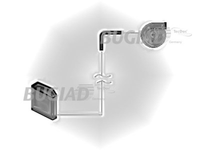 PRZEWÓD INTERCOOLERA MERCEDES