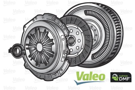 Sprzęgło (komplet DMF) VALEO 837106 600014300 CITROEN PEUGEOT