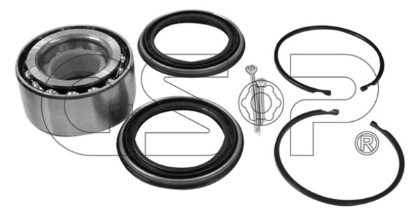 ŁOŻYSKO, ZESTAW NAPRAWCZY PIASTY NISSAN