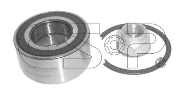ŁOŻYSKO, ZESTAW NAPRAWCZY PIASTY OPEL