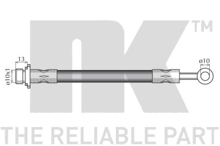 PRZEWÓD HAMULCOWY GIĘTKI LANDROVER FREELANDER