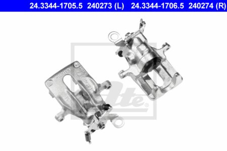 Zacisk hamulcowy ATE 24334417065 1075553 FORD FOCUS  98-04 PT