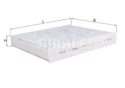 FILTR POWIETRZA KABINOWY MAHLE FILTER LAK472 CUK2442 OPEL, VAUXHALL