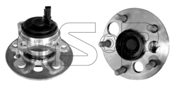 ŁOŻYSKO, ZESTAW NAPRAWCZY PIASTY TOYOTA