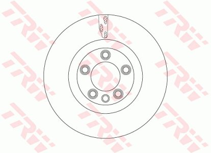 TARCZA HAMULC. PORSCHE CAYENNE  07-