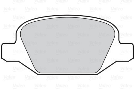 KLOCKI HAMULCOWE VALEO 302024 FIRST