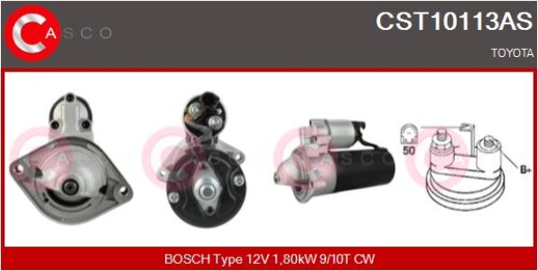 ROZRUSZNIK CASCO CST10113AS 12V 1.8KW