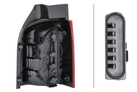 LAMPA TYLNA VW HELLA 2SK008579211 7H5945095H