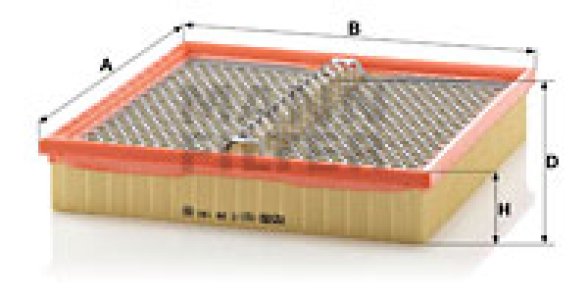 Filtr powietrza MANN-FILTER C28191 