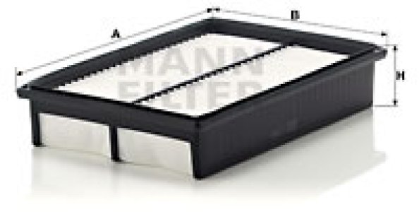 Filtr powietrza MANN-FILTER C2841 