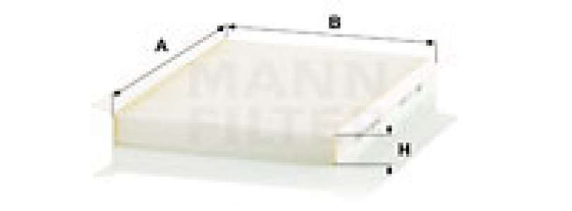 Filtr kabinowy MANN-FILTER CU2532 