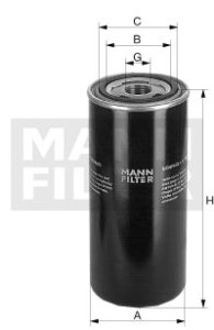Filtr oleju MANN-FILTER WD13145/17 WD1314517