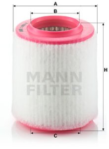 Filtr powietrza MANN-FILTER C1652/2 C16522