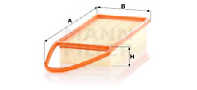 Filtr powietrza MANN-FILTER C3087/2 C3087