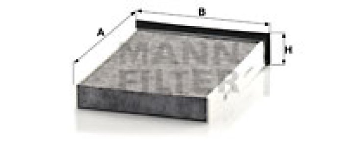 Filtr kabinowy MANN-FILTER CUK2316 