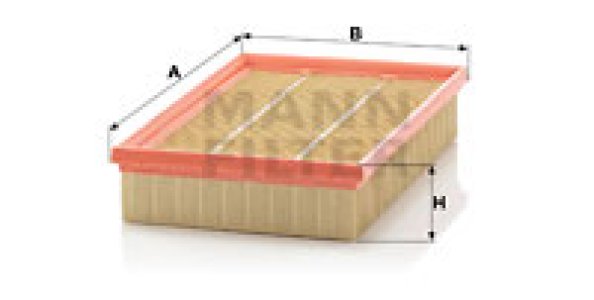 Filtr powietrza MANN-FILTER C27105 