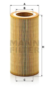 Filtr oleju MANN-FILTER HU1297X 