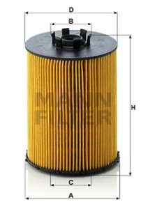 Filtr oleju MANN-FILTER HU823X 