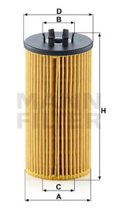 Filtr oleju MANN-FILTER HU835/1Z HU8351Z