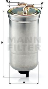 Filtr paliwa MANN-FILTER WK853/16 WK85316