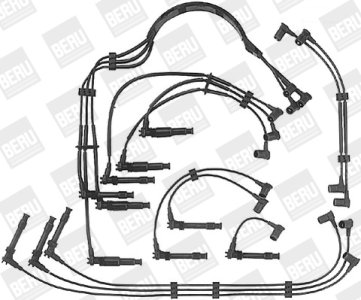 Przewody zapłonowe BERU ZE 751 ABM113