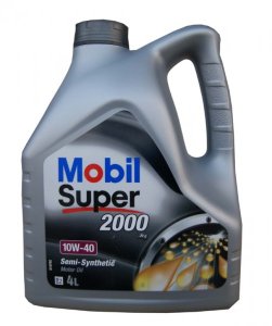 Olej Mobil1 SUPER 2000 TD 4 X1 DIESEL 10W40 4L