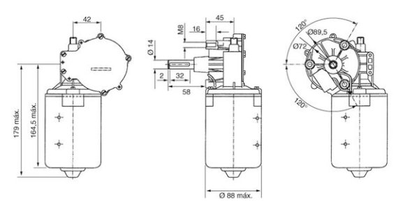 Czujnik obrotów wału BOSCH 0986280401 3547847