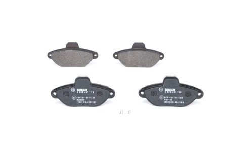 Klocki hamulcowe BOSCH 0986461119 77362479