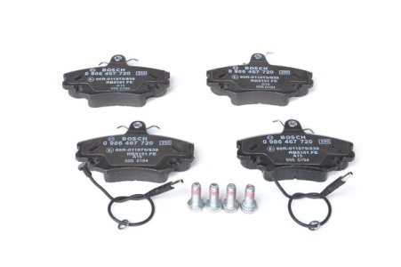 Klocki hamulcowe BOSCH 0986467720 21463.18.2