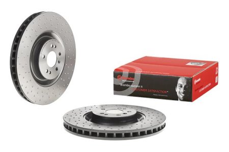 Tarcza hamulcowa BREMBO 09 C942 11 1644210712 MERCEDES W164 M-KLASA  06-11 PRZÓD