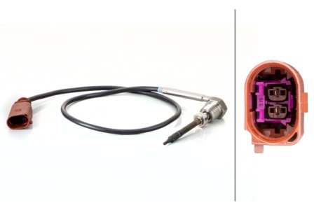 CZUJNIK TEMPERATURY SPALIN HELLA 6PT014494691 059906088AB AUDI VW