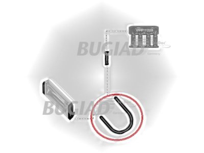 PRZEWÓD INTERCOOLERA OPEL CORSA D 1.3D